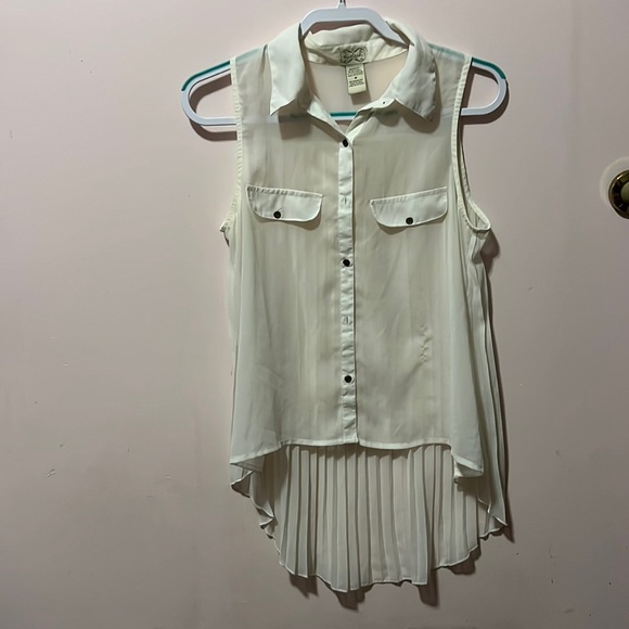 See-through button down - Picture 1 of 2